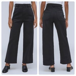 Everlane The Organic Wide-Leg Pant